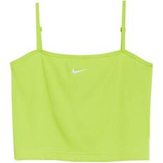 Nike Women's Sportswear Essential Ribbed Crop Top - Atomic Green/White
