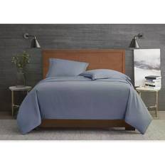 London Fog Garment Wash Duvet Cover Blue (228.6x172.72)