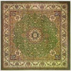 Safavieh Lyndhurst Collection Green, Beige 96x96"