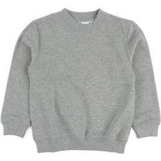 Leveret Neutral Solid Color Pullover Sweatshirt - Light Grey (29415190691914)