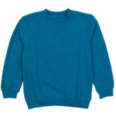 Leveret Boho Solid Color Pullover Sweatshirt - Teal Blue (32455527530570)