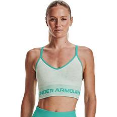 Women - Yellow Underwear Under Armour Women's Seamless Low Long Sports Bra