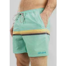 Rip Curl Mens Surf Revival 16" Swim Trunks Aqua Aqua