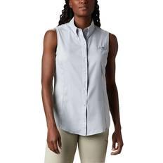 Red Tank Tops Columbia Women PFG Tamiami Sleeveless Shirt-