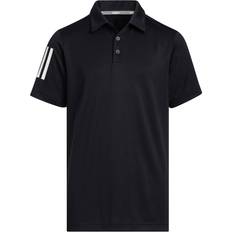 Adidas Junior 3 Stripe Polo - Black (HF3092)