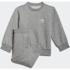 Adidas Infant Adicolor Crew Set - Medium Grey Heather (HE6910)