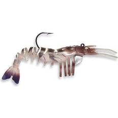 Vudu Shrimp 3.25 Softbait, 1/4 oz, Brown, 2 Count 