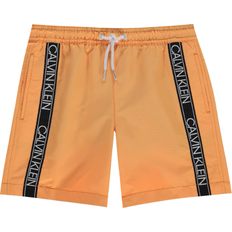 Calvin Klein Boy's Tape Swim Shorts - Mango
