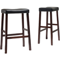 Crosley Furniture Saddle Seat Bar Stool 29" 2