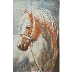 Ridge Road Decor Large Horse Wall Decor 32x47"