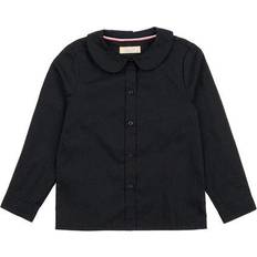 Leveret Girl's Dress Shirt - Black (29415213826122)