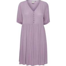 Ichi Ihmarrakech Aop Dress - Lavender Mist