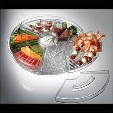 Ice Cube Trays Prodyne Acrylic Tray Appetizers On Ice with Lids Keeps AB5L Ice Cube Tray