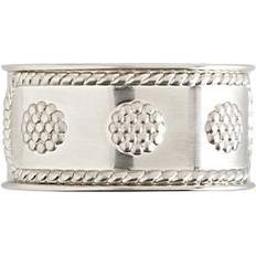 Silver Napkin Rings Juliska Berry & Thread Napkin Ring 1.75"