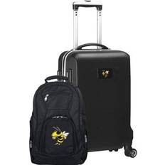 Black Georgia Tech Yellow Jackets Deluxe 2-Piece Backpack and Carry-On Set