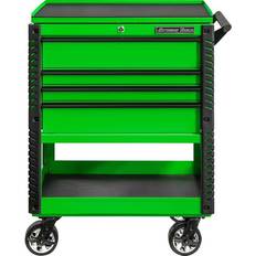 EX Series Green 33-Inch 4-Drawer Professional Tool Cart instock EX3304TCGNBK