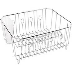 Rubbermaid 17.6 in. L X 13.8 in. W X 5.9 in. H White Steel Dish