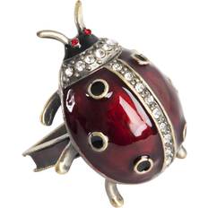 Red Napkin Rings Saro Lifestyle Ladybug Napkin Ring, Set of 4 Napkin Ring
