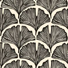 Black floral wallpaper Tempaper Peel and Stick (MCCE1952)