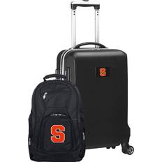 Syracuse Orange Deluxe 2-Piece Backpack and Carry-On Set Black