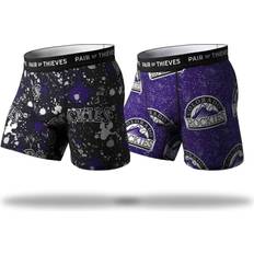  Pair Of Thieves Super Fit Mens Solid Boxer Briefs