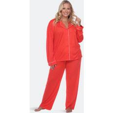 White Mark Women's 2pc Loungewear Set