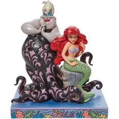 Spielzeuge na Disney Traditions The Little Mermaid Ariel and Ursula by Jim Shore Statue