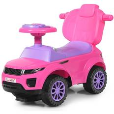 Ride-On Cars on sale Costway 3 in 1 Ride on Push Car Toddler Stroller Sliding Car Pink