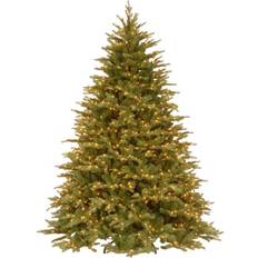 National Tree Company Pre-Lit Feel Real Green Christmas Tree 90"