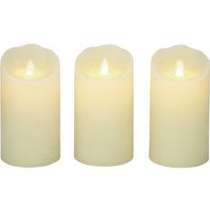 Candles Traditional Wax Holder, Set of 3
