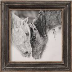 Wall Decorations Uttermost Horses Print Photo Frame 31.5x31.5