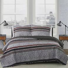 London Fog Warren Quilts Gray (228.6x172.72)