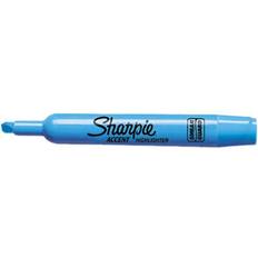 Sharpie Accent Highlighter, Chisel Point, Turquoise/Blue 12PK