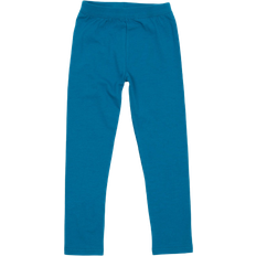 Leveret Cotton Boho Solid Color Spandex Leggings - Teal Blue (32455540605002)
