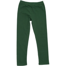 Leveret Cotton Boho Solid Color Spandex Leggings - Dark Green (32455541194826)