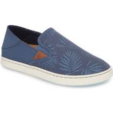 OluKai Pehuea W - Vintage Indigo/Palm Fabric