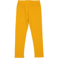 Leveret Cotton Boho Solid Color Spandex Leggings - Mustard Yellow (32455542374474)