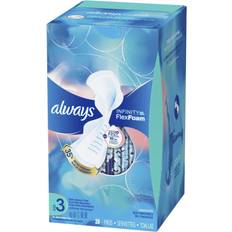 Always Infinity FlexFoam Size 3 Pads with Wings Unscented Extra Heavy Flow 28-pack