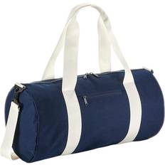 BagBase Original Barrel Bag (One Size) (French Navy/Off White)