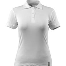 Mascot Women's Crossover Polo Shirt - White