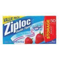 Ziploc Double Zipper Ziplock Bag 48 0.25gal