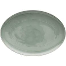 Rosenthal Loft oval moss green 24x34 cm Servierplatte