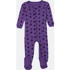 Leveret Baby Footed Paw Print Pajamas