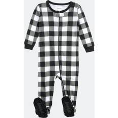 Leveret Baby Unisex (NB-24M) Plaid Footie Pajamas