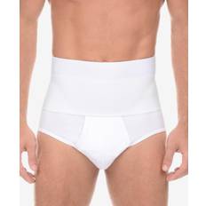 Men - White Shapewear & Under Garments 2(X)Ist Form Compression Contour Briefs