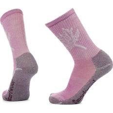 Women's Hike Classic Edition Light Cushion Leaf Pattern Crew Socks