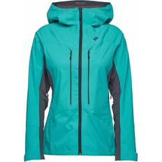 Black Diamond Ytterklær Black Diamond Women's Dawn Patrol Hybrid Shell Jacket - Green