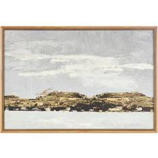 Framed Art on sale Martha Stewart Collection Foggy Morning Framed Canvas Art, 25.2" L x 37.2" W Framed Art