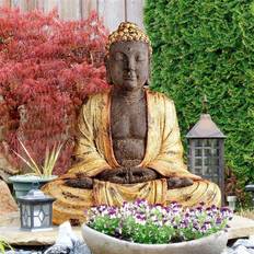 Design Toscano Earth Witness Buddha Asian Spiritual Statue