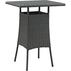 Black Bar Tables modway Sojourn Bar Table 31.5x31.5"